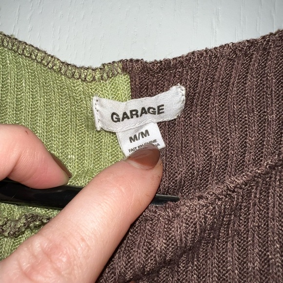 Garage Patchwork Ribbed Tank - Picture 4 of 4